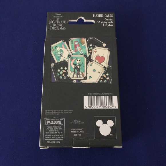The Nightmare Before Christmas Collectible Tin & Playing Cards - Picture 6 of 6